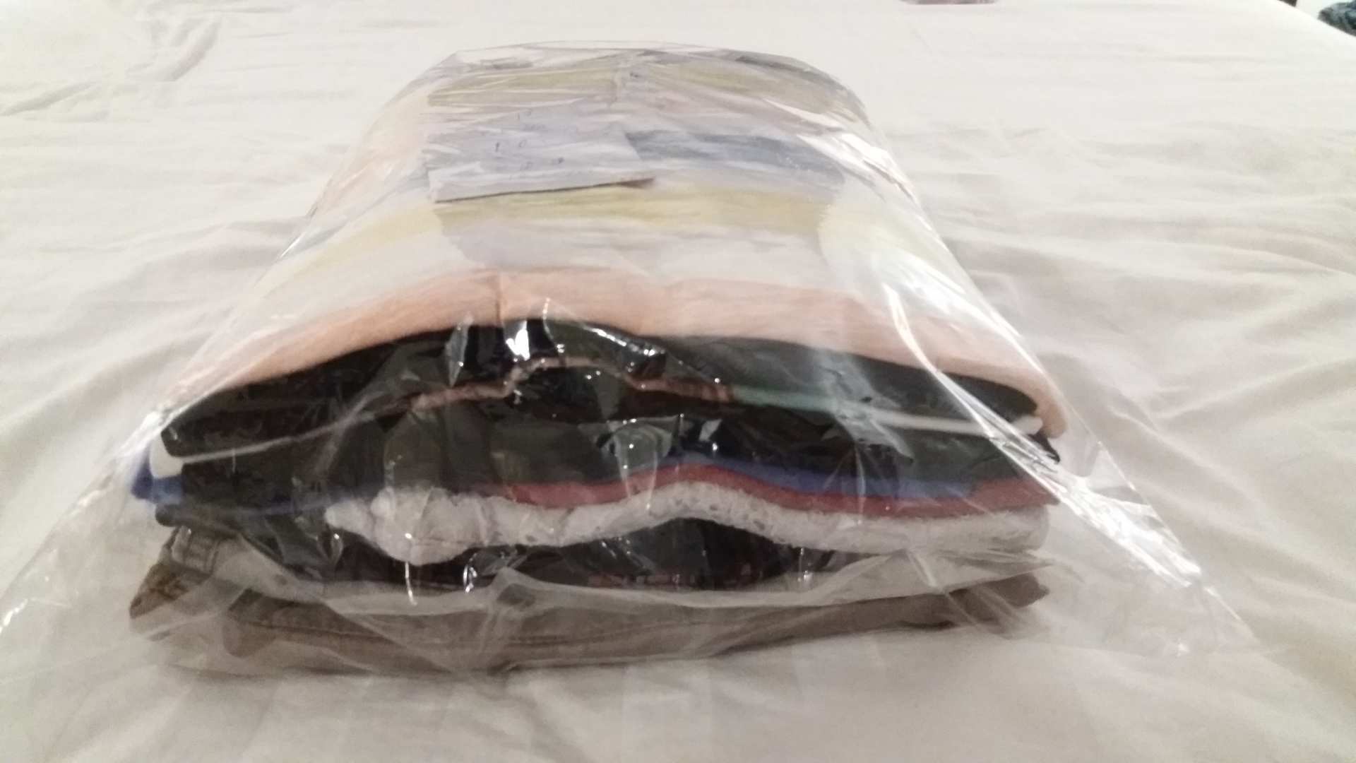 Clothing packaging bag